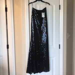Women’s sequin black shirt